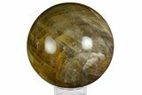 Polished, Yellow Hematoid Quartz Sphere - Madagascar #182932-1
